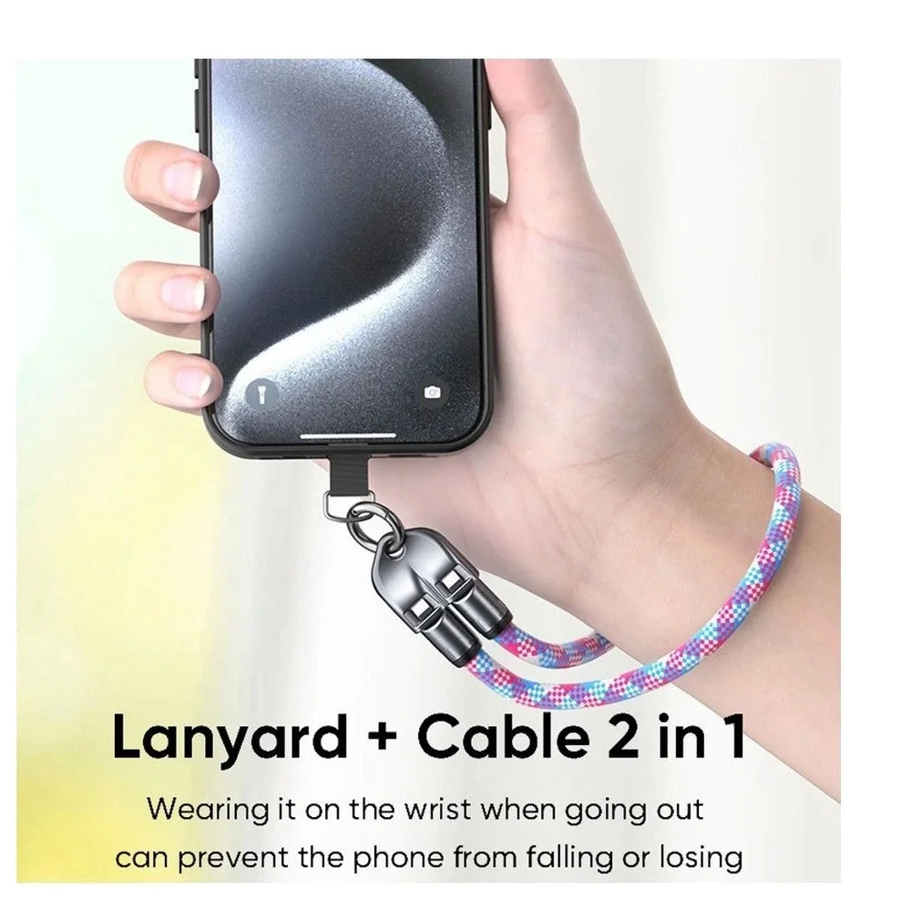 Type C to Type C 240W Fast Charging with Wearable Bracelet